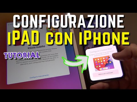 Come CONFIGURARE nuovo IPAD con iPhone TUTORIAL PASSO PASSO