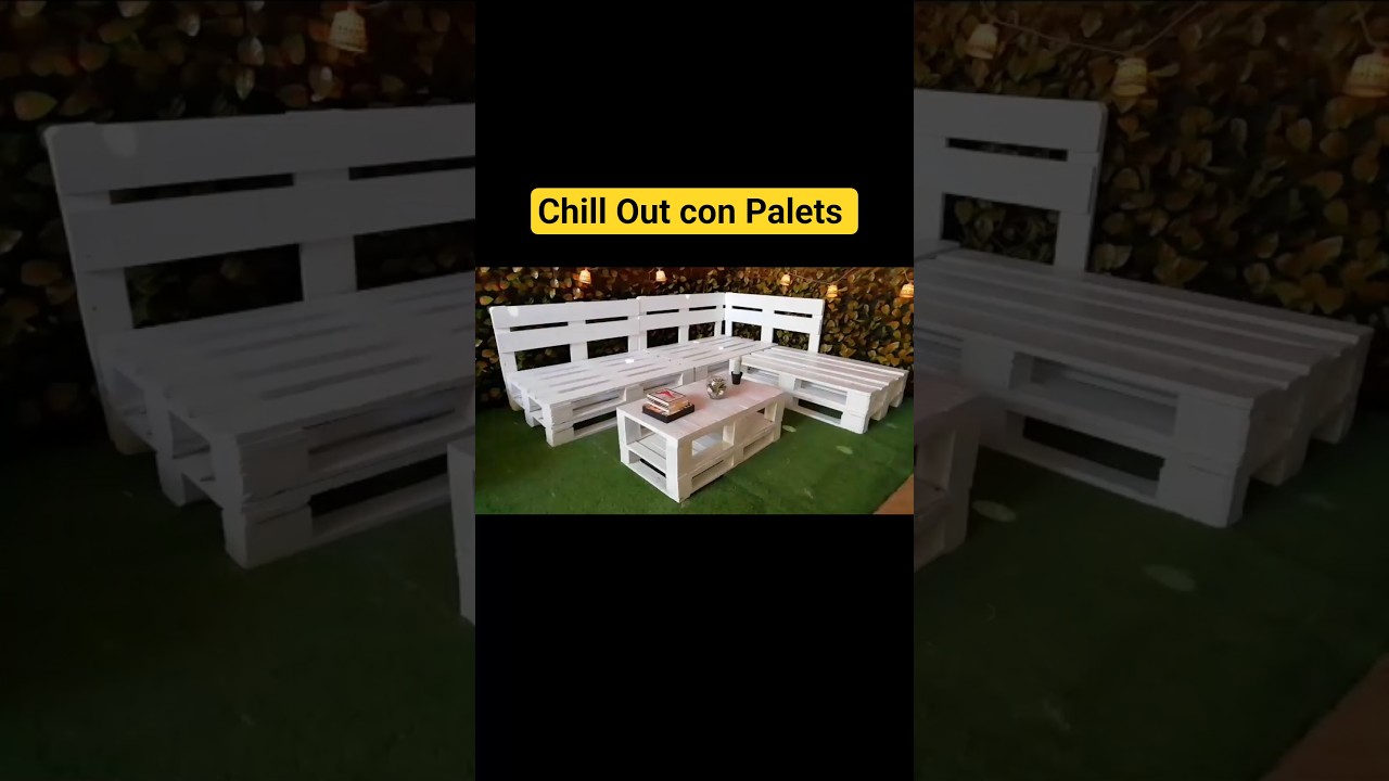 Chill out pallets, chill out terraza, chill out madera, chill out decoracion, sofas con palets,