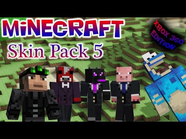 Minecraft: Xbox 360 Edition introduces game favorites with Skin Pack 5 –  XBLAFans