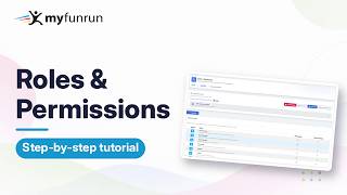 How to Manage Roles & Permissions | MyFunRun Tutorial