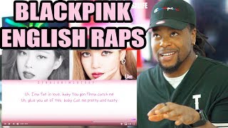 BLACKPINK - Lisa & Jennie English Rap Parts | Reaction!!!