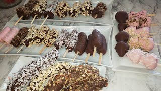 chocofresas 🍓chocobananas🍌Congelados 😋 Riquísimas &quot;