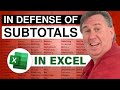 Excel Subtotals Are Awesome - 2428