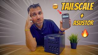 🚀 Acede à tua rede de casa em qualquer lugar 🌍 Tailscale + Asustor NAS 🔥