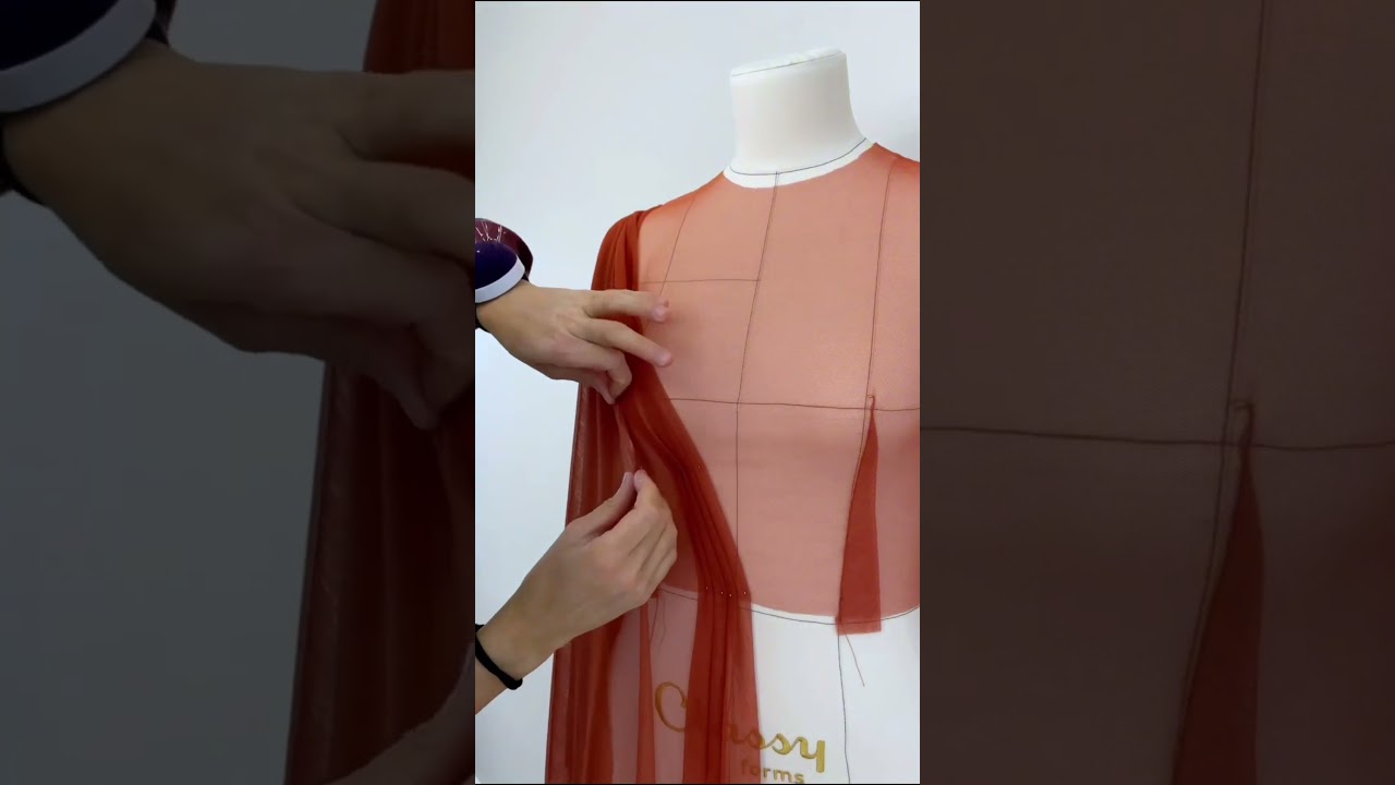 Part 1 Creating the orange dress🧡 