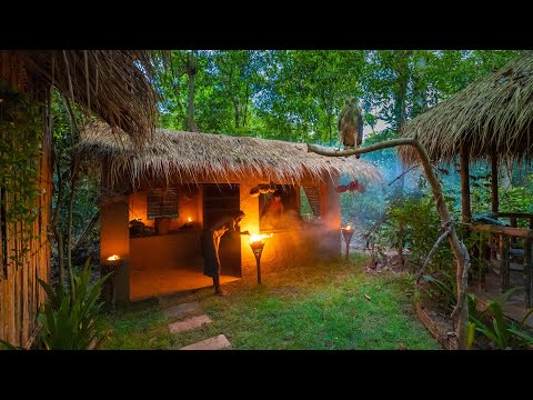 Thumbnail for Build the Most Beautiful Kitchen Near Jungle Villa by Ancient Skills