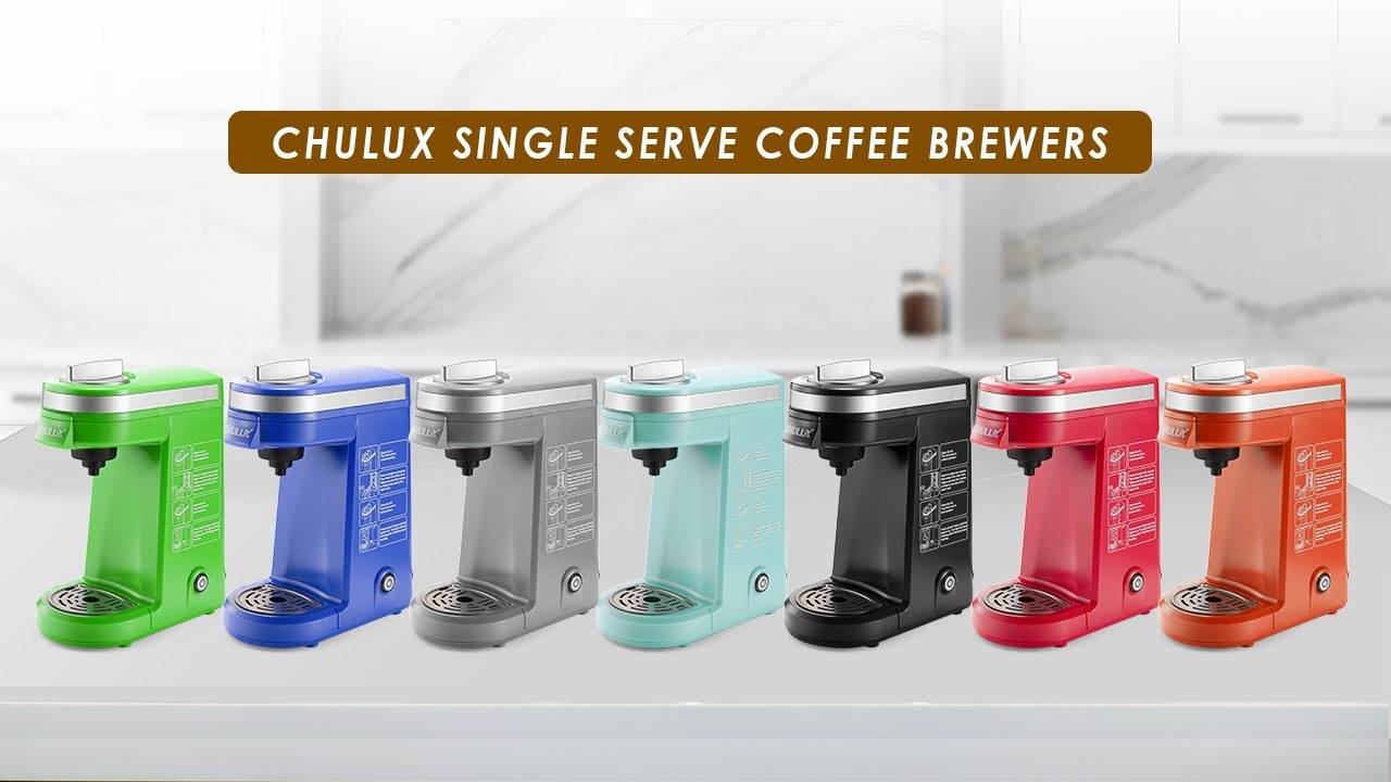 CHULUX Single Serve Coffee Maker Brewer 