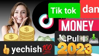 TIK TOKdan pul yechish UzCardga balansdagi pulni kartaga utqazish 2023