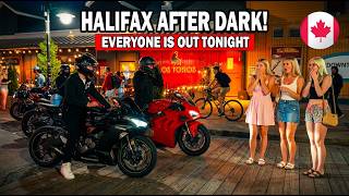 Halifax Night Life 🌙 | What Happens in Halifax Waterfront After 10 PM 🇨🇦