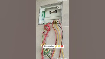 Electrician ⚡ | Electrical work | DB Dressing | MCB | Electric  #shorts #shortsvideo #explore