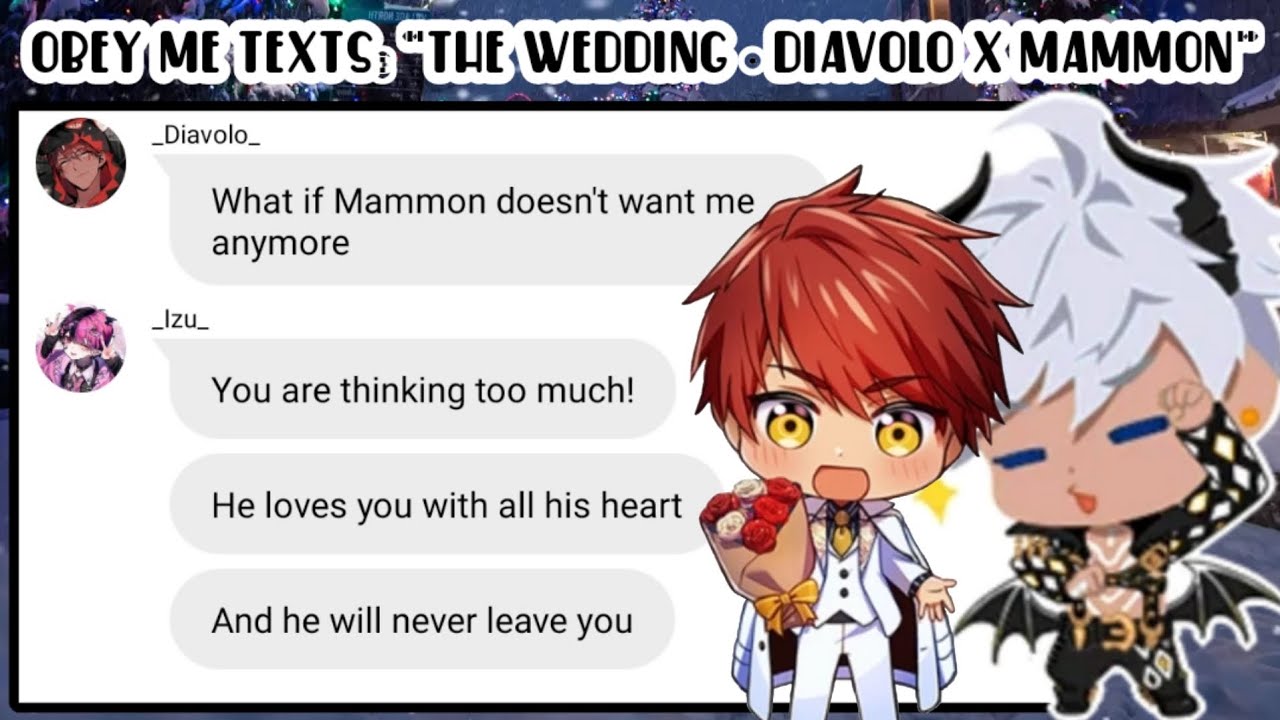 Obey me texts: 