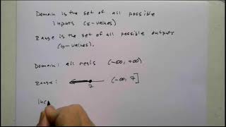 Find Domain, Range, Increasing, Decreasing Intervals