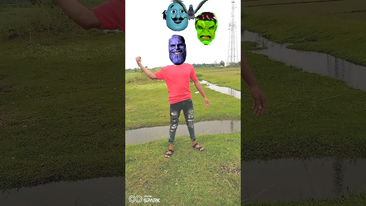 My correct head matching - funny vfx magic video | kine master editing