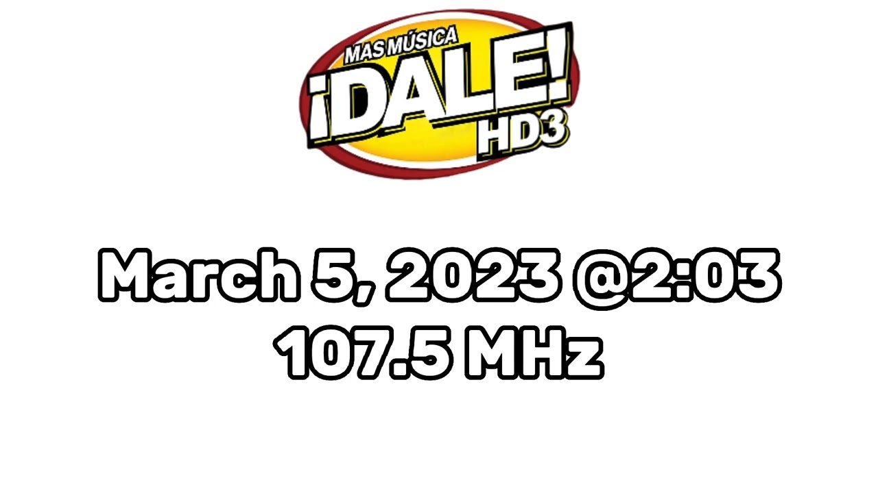 KMVK HD3 ¡DALE! 107.5 Legal ID (Fort Worth, TX)