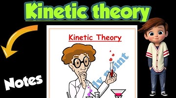 || Kinetic theory |Best Handwritten Notes |Class 11| Physics | Ch-13 notes|| ‎@Edustudy_point