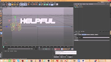 Cinema4D: How To Create A Bouncing Text