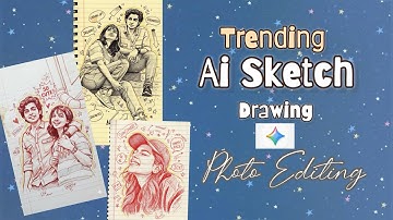 Gemini Ai Sketch Pencil Photo Editing | Malayalam |Editing Tutorial