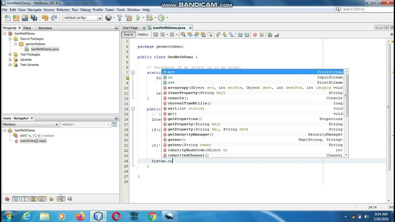 Java the complete Reference Ninth Edition (Chapter 14) Example (7 ...