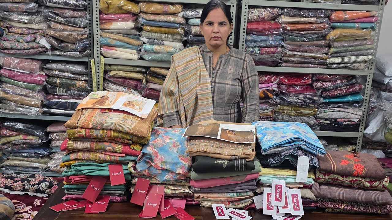 🔥ALL BRANDED LATEST ELEGANT COLLECTION AT HEAVY DISCOUNT🔥GANGA WINTER🎉 JAYVIJAY PARTY WEAR 🥳 RAMTEX🎊