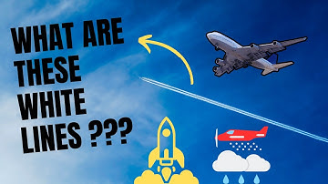Why Do Planes Leave White Lines in the Sky? Unveiling the Truth Behind Contrails! #scienceexplained