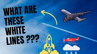 Why Do Planes Leave White Lines in the Sky? Unveiling the Truth Behind Contrails! #scienceexplained
