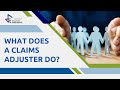 What does a Claims Adjuster Do?