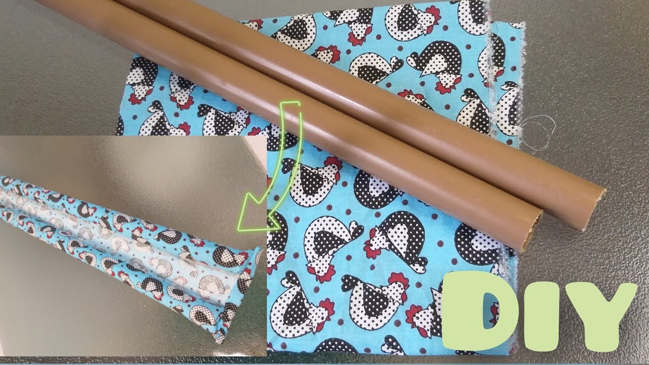 VEDA PORTA COM CANO PVC - MUITO FÁCIL / SEM COSTURA  #DIY