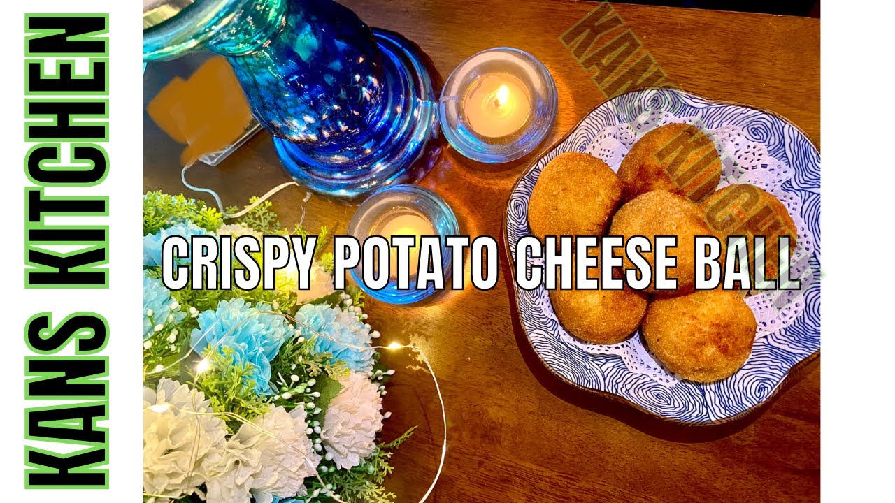 CRISPY POTATO CHEESE BALL RECIPE YouTube