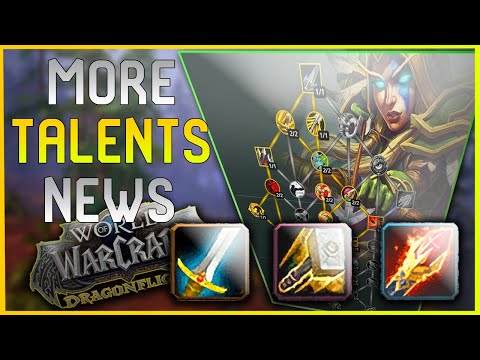 Dragonflight Talents News! - Hunter Changes & Mage, Paladin and Warrior Datamined Talents