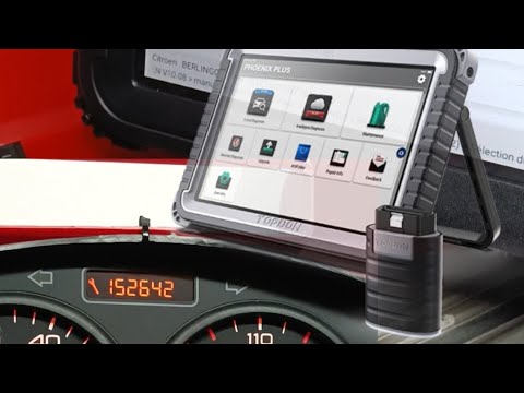 Télécodage du combiné d'instruments avec le Topdon Phoenix plus ...