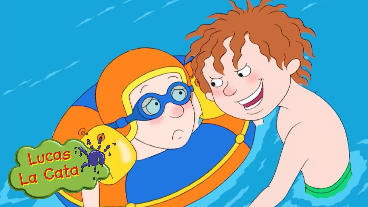 La natation | Lucas La Cata | dessin animé pour petit - YouTube