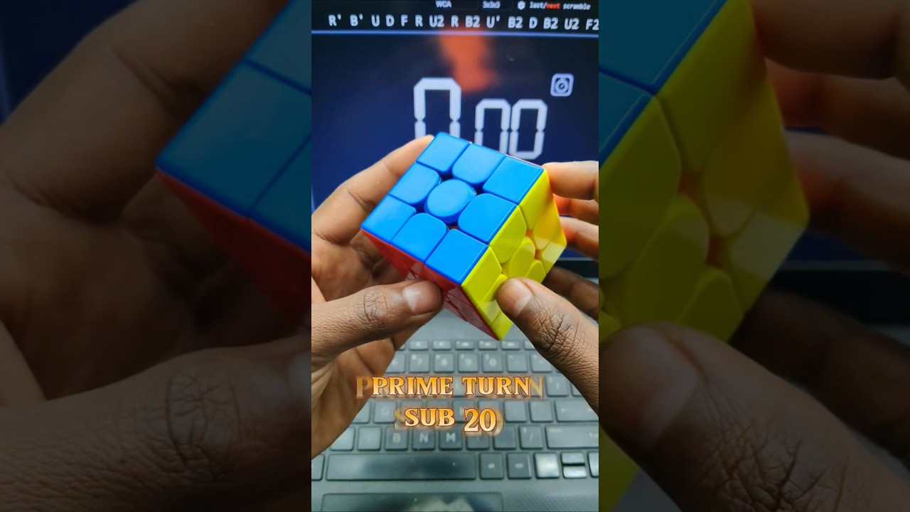 Easy Sub 20 | Only $7 Rubik's cube | 