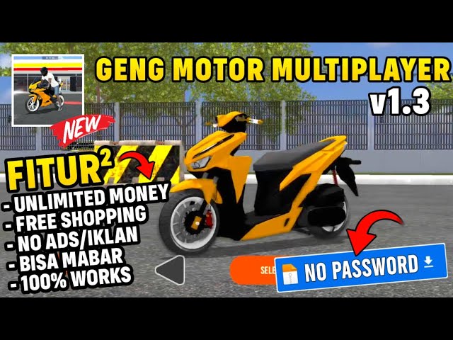 Geng Motor Multiplayer Mod Apk v1.3 TERBARU 2024 Unlocked All Free Shopping Unlimited Money class=