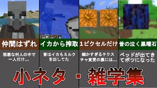 上級者でも知らないのマイクラ小ネタ 雑学 マインクラフトの小ネタ ゆっくり解説 マイクラ動画まとめ