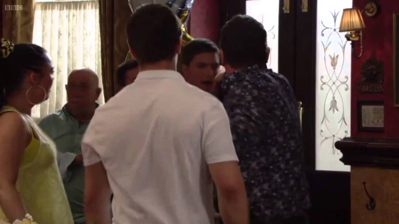 EastEnders: Tyler and Joey Fight (1st August 2013)