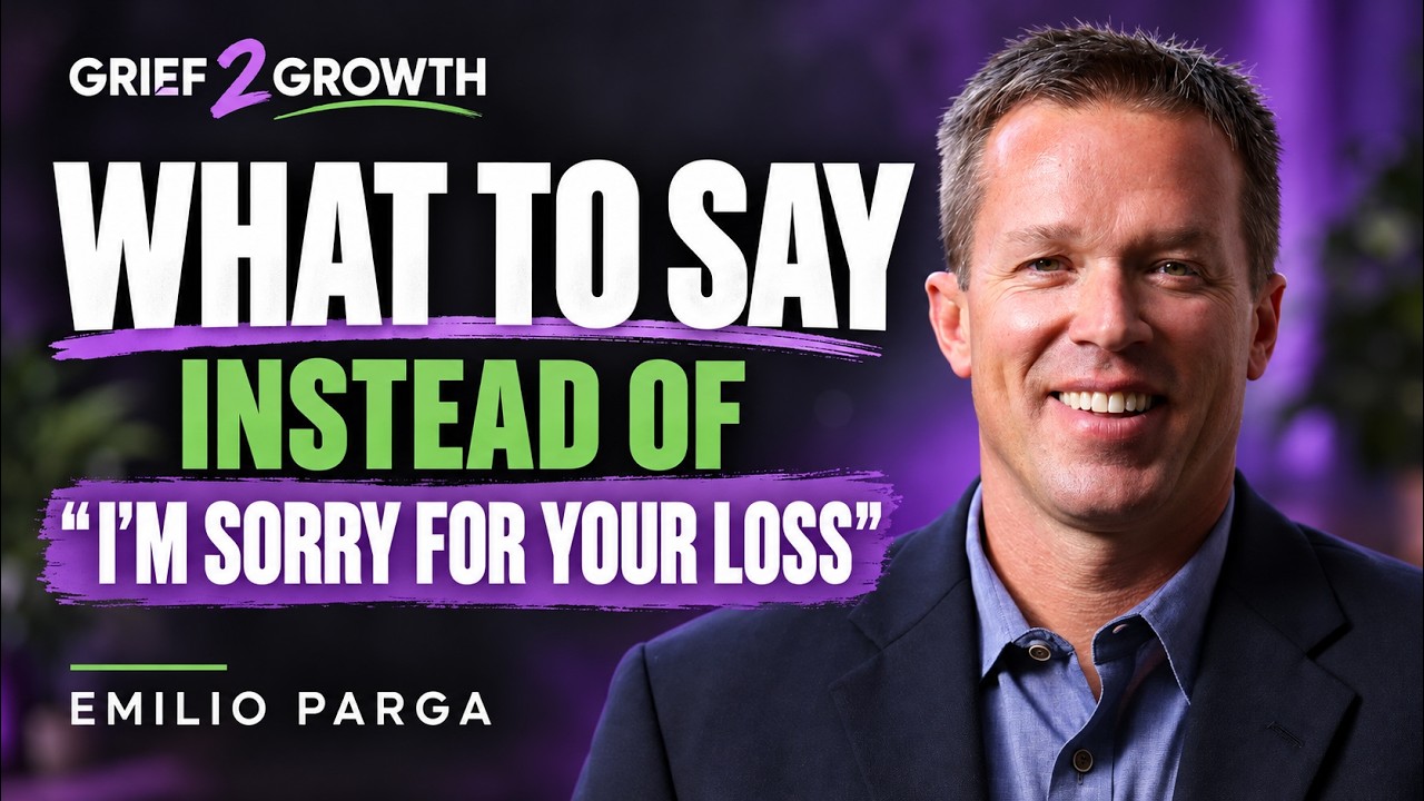 What to Say Instead of “I’m Sorry for Your Loss” | Emilio Parga