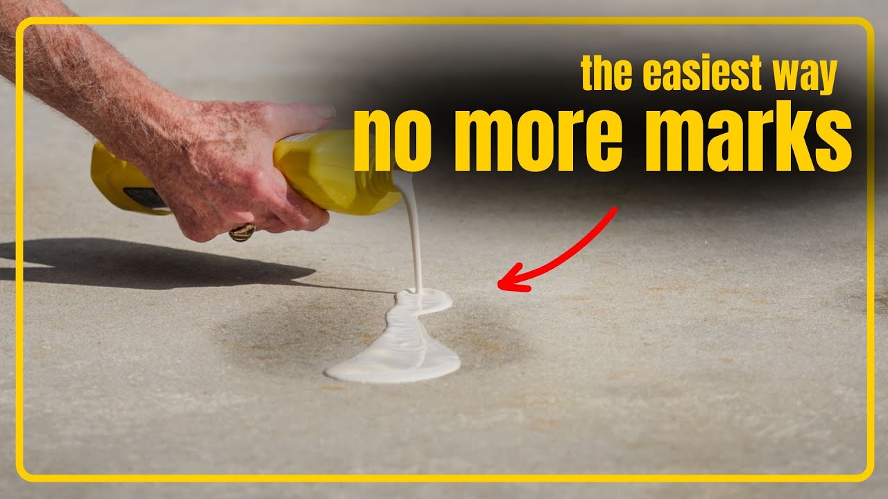 How To Get Burn Marks Off Concrete Easiest Trick YouTube