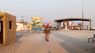 قافلة العتبة الحسينية الانسانية الثانية لاغاثة الشعب اللبناني تدخل الاراضي السورية