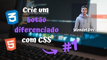 Crie um botão customizado usando CSS em apenas 3 minutos!!