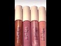 Perfectly pigmented, hydrating gloss that leaves lips with a luxurious, non-sticky shine or shimmer.