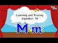Writing Alphabet Letters For Children | Writing Alphabet M for Kids | Roving Genius