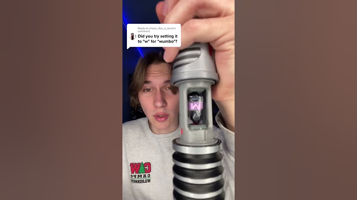 How To Make Savi’s Workshop  Lightsaber Glow Black