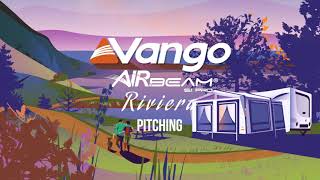Vango Riviera 420 All Season Caravan Awning  - Pitching video with Turbo Pump AirBeam S.I Pro 2021