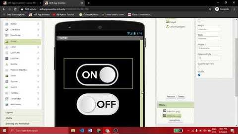 Flashlight- (MIT App Inventor)