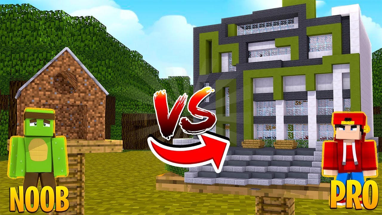 Minecraft NOOB vs PRO - SUPER SECRET TREEHOUSE BASE 