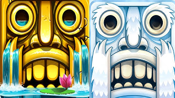 Temple Run 2  Reverse Gameplay - Enchanted Palace VS Frozen Shadows