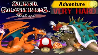 Super Smash Bros. Melee - Adventure Mode Gameplay with Giant Charizard (VERY HARD) screenshot 5