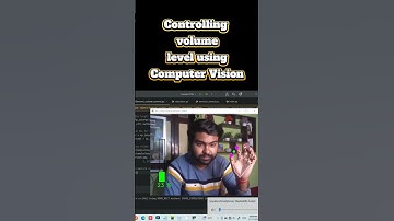 Volume controll using python proframming Open CV #python #pythonprogramming