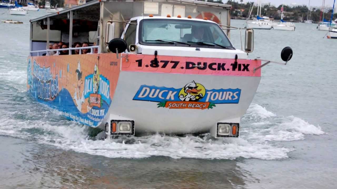 south beach miami duck tours