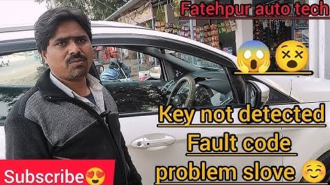 EcoSports key not detected / Eco Sports not starting problem solve|EcoSport start nahin ho rahi hai‎